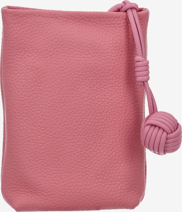 Sac à bandoulière IZIA en rose : devant