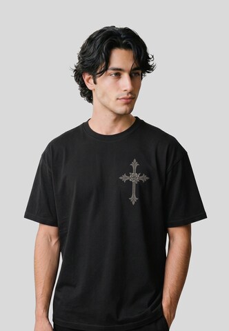 Mister Tee - Camiseta 'Sacred Skin' en negro