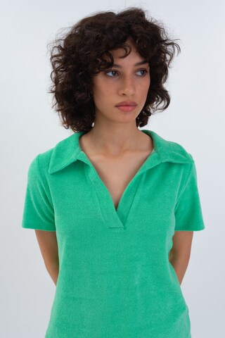 žalia Aligne Marškinėliai 'Fiora'