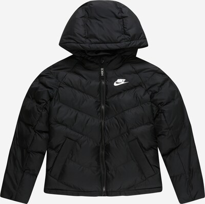 Nike Sportswear Kevad-sügisjope must / valge, Tootevaade