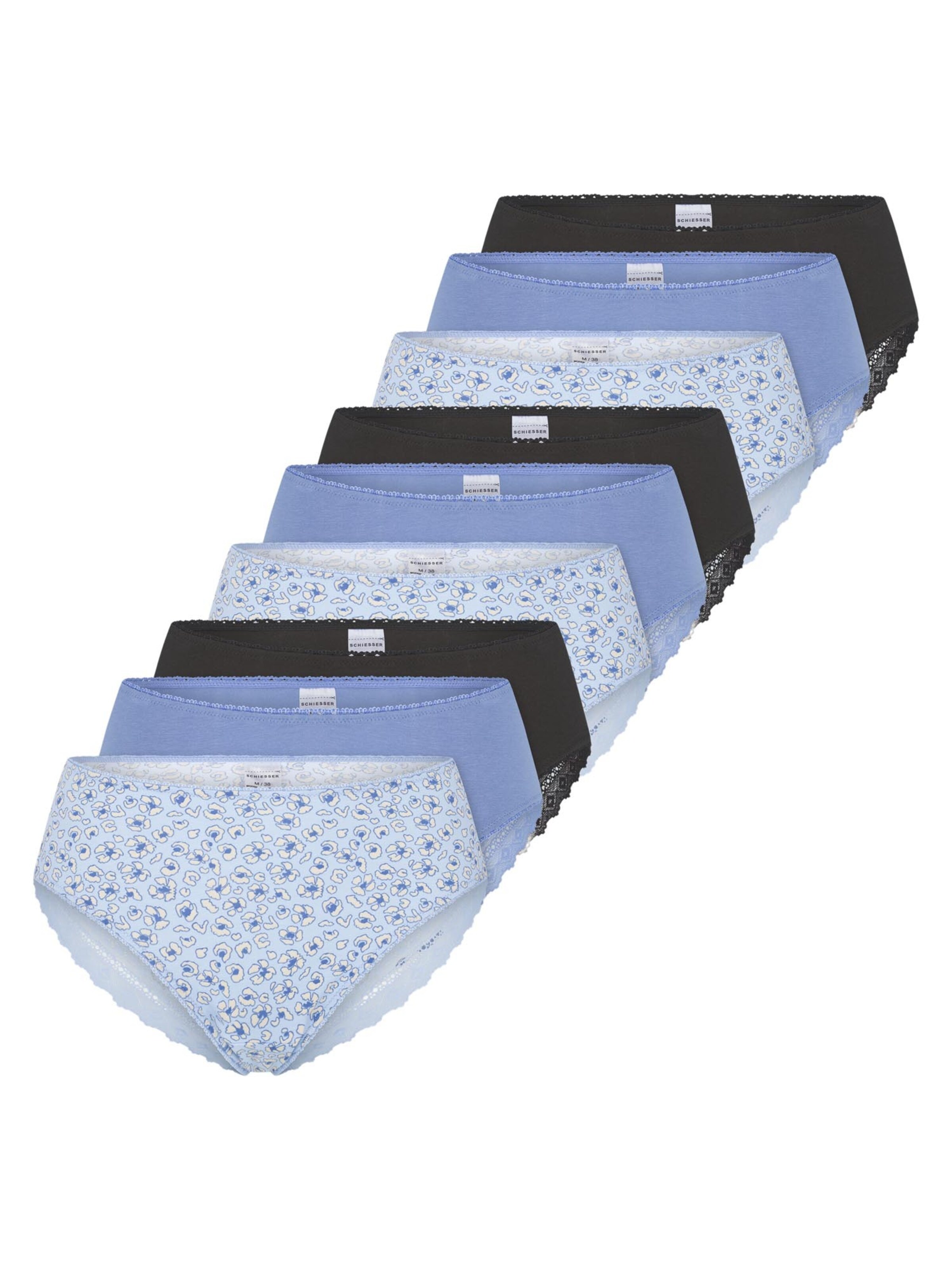 SCHIESSER Slip 'Modern Multipacks' in Blauw: voorkant
