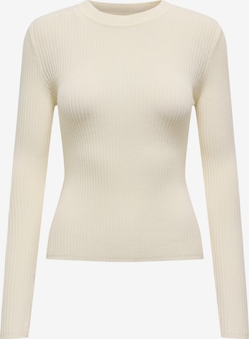 Pull-over 'ONLLouisa' ONLY en blanc : devant