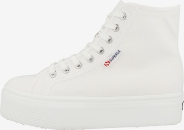 SUPERGA High-Top Sneakers in White
