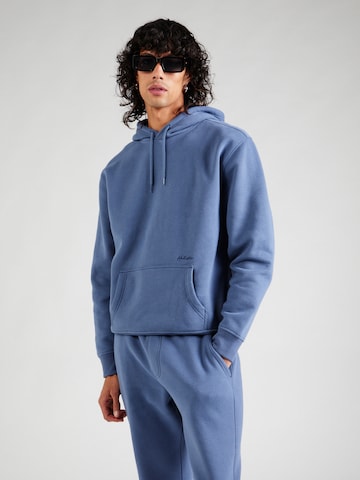 HOLLISTER - Sweatshirt 'SCRIPT PO' em azul: frente