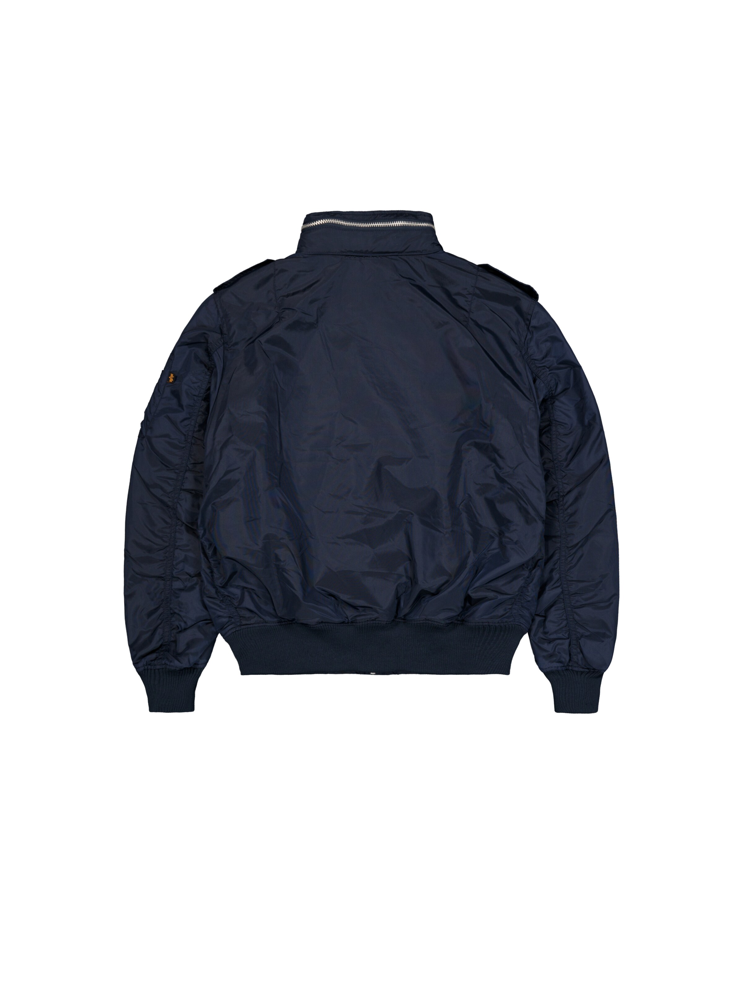 ALPHA INDUSTRIES - Chaqueta de entretiempo 'M-65' en azul: atrás
