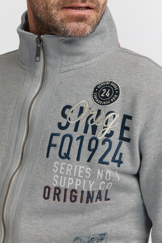 FQ1924 Zip-Up Hoodie 'Magnus' in Grey