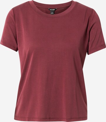 Monki Shirt in Rood: voorkant