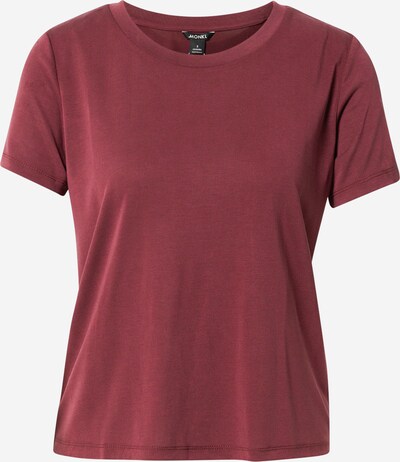 Monki T-Shirt 'Jolina' in merlot, Produktansicht