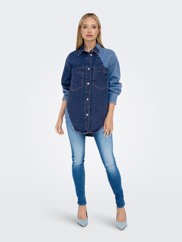 ONLY Blouse 'Carrie' in Blauw