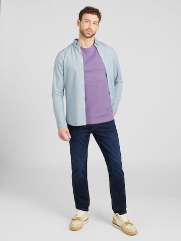 FARAH Shirt 'DANNY' in Purple