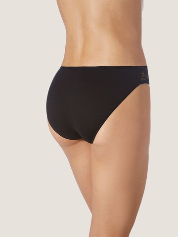 zd ZERO DEFECTS Panty 'Venus lace low waist panty soy fiber' in Schwarz