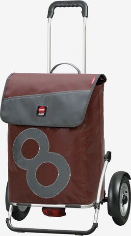 Andersen Shopper Trolley in Bruin: voorkant