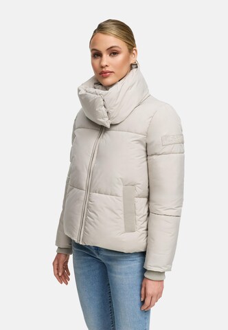 NAVAHOO Vinterjacka 'Traumelfe 14' i beige: framsida