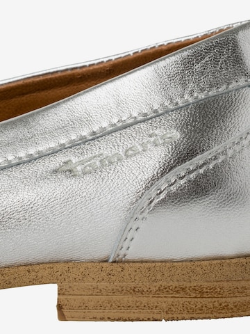 TAMARIS Classic Flats in Silver