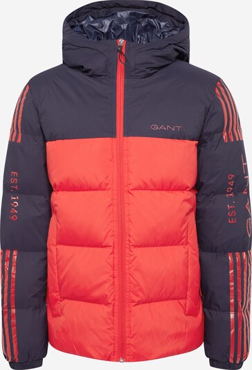 GANT Winterjas in de kleur Nachtblauw / Rood, Productweergave