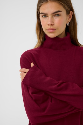 InWear Gebreide jurk 'Kellsie' in Rood