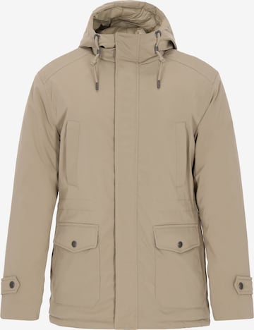 Veste mi-saison DreiMaster Vintage en beige : devant