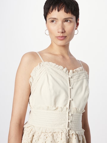 Camicia da donna 'BREA' di VILA ROUGE in beige