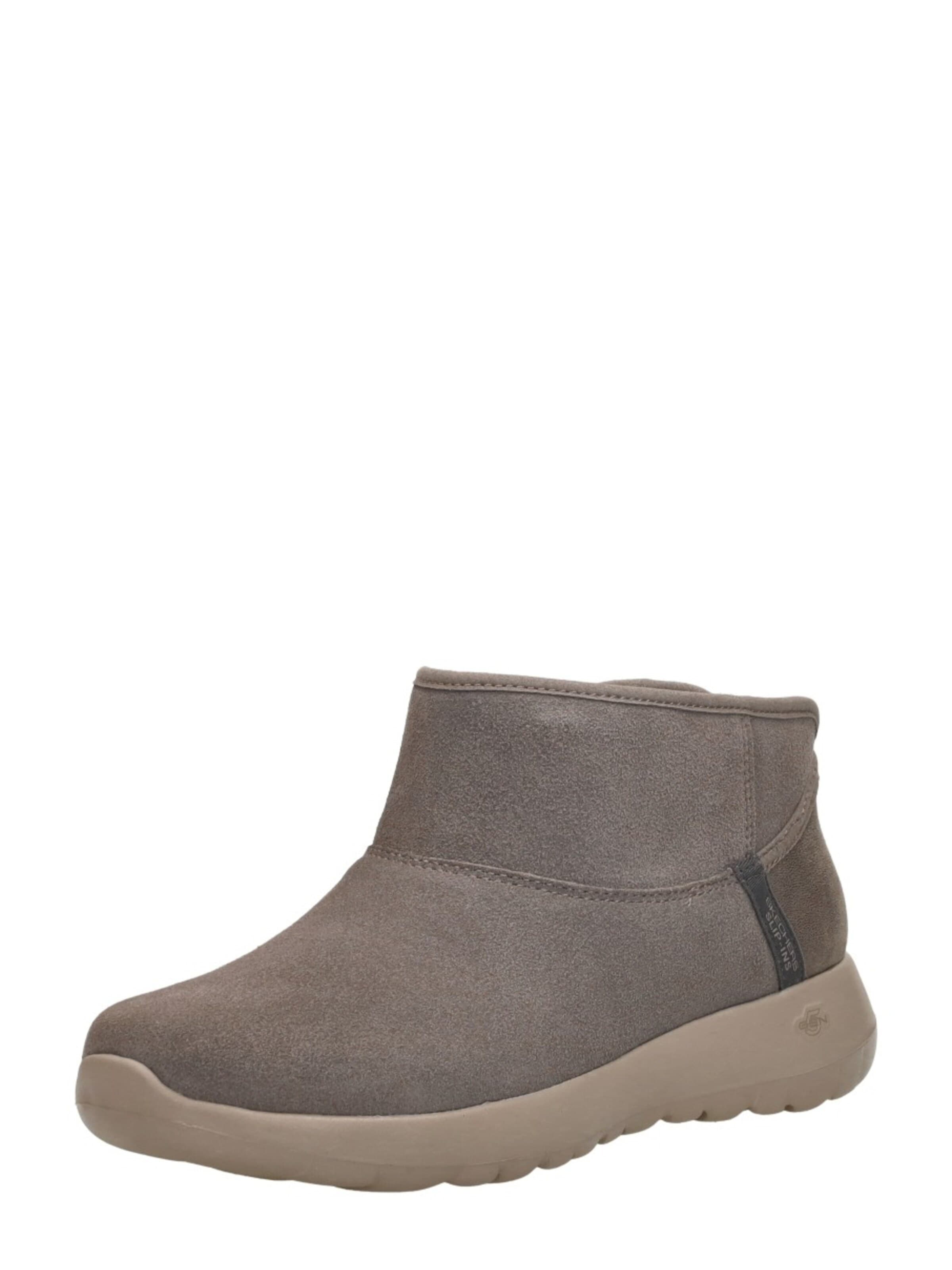 SKECHERS Enkellaarsje 'Slip-Ins On The Go' in Grijs: voorkant