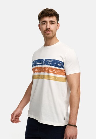 INDICODE JEANS Shirt 'Asbjorn' in Wit