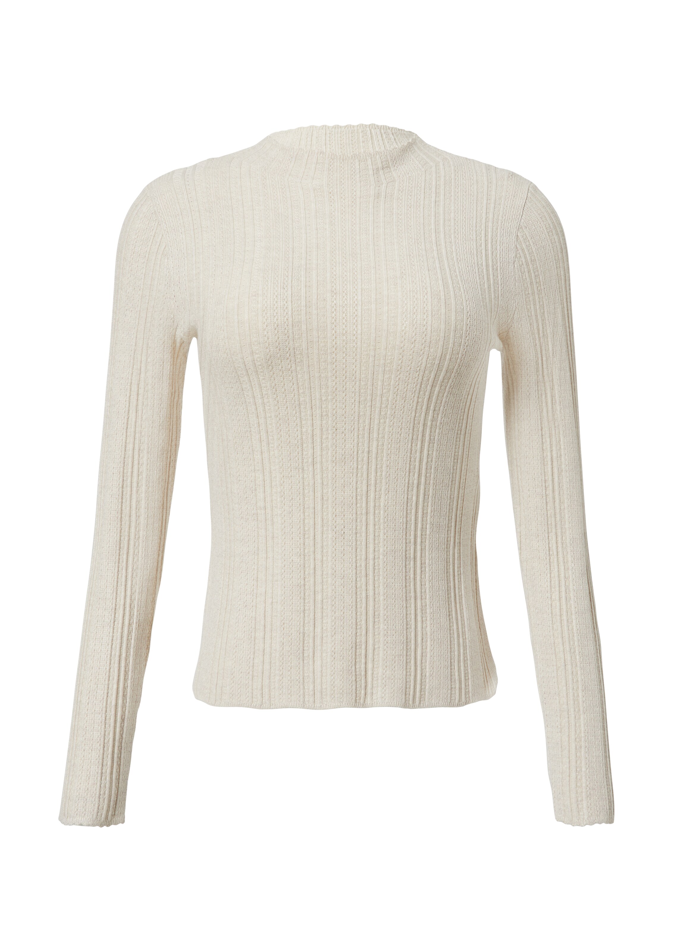 COMMA Pullover in Beige: Vorderseite