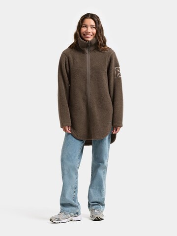 Didriksons Fleece jas 'Umi' in Bruin