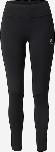 ODLO Sports trousers 'Zeroweight' in Black / White, Item view