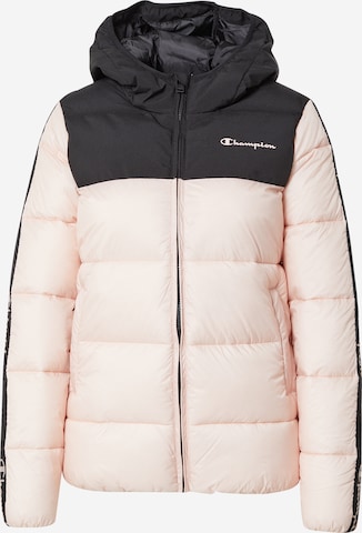 Champion Authentic Athletic Apparel Winter jacket in Pink: front