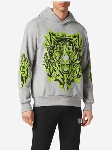 Felpa 'Thunder Tiger' di Plein Sport in grigio