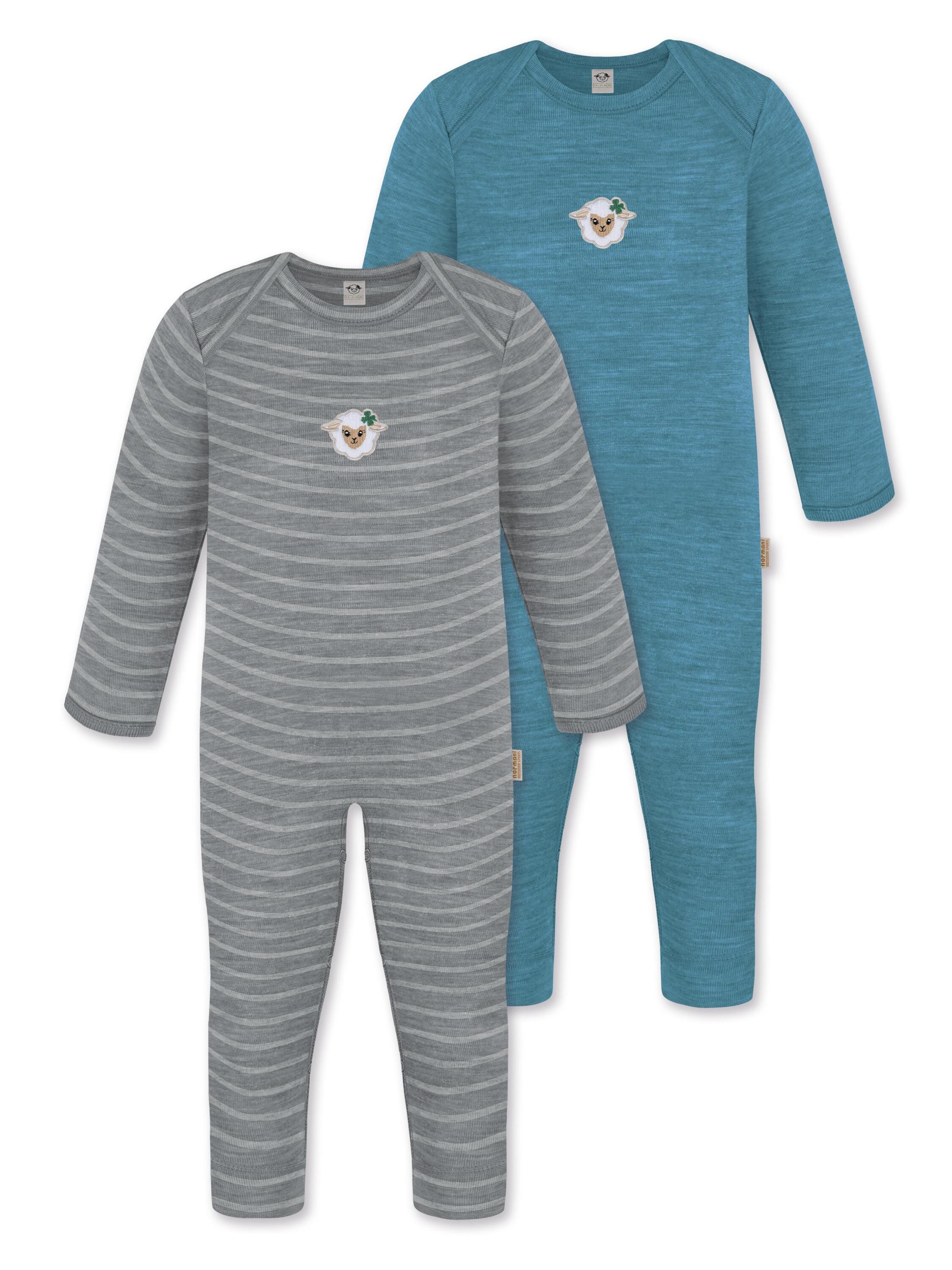 normani Rompertje/body 'Waverly' in Grijs: voorkant