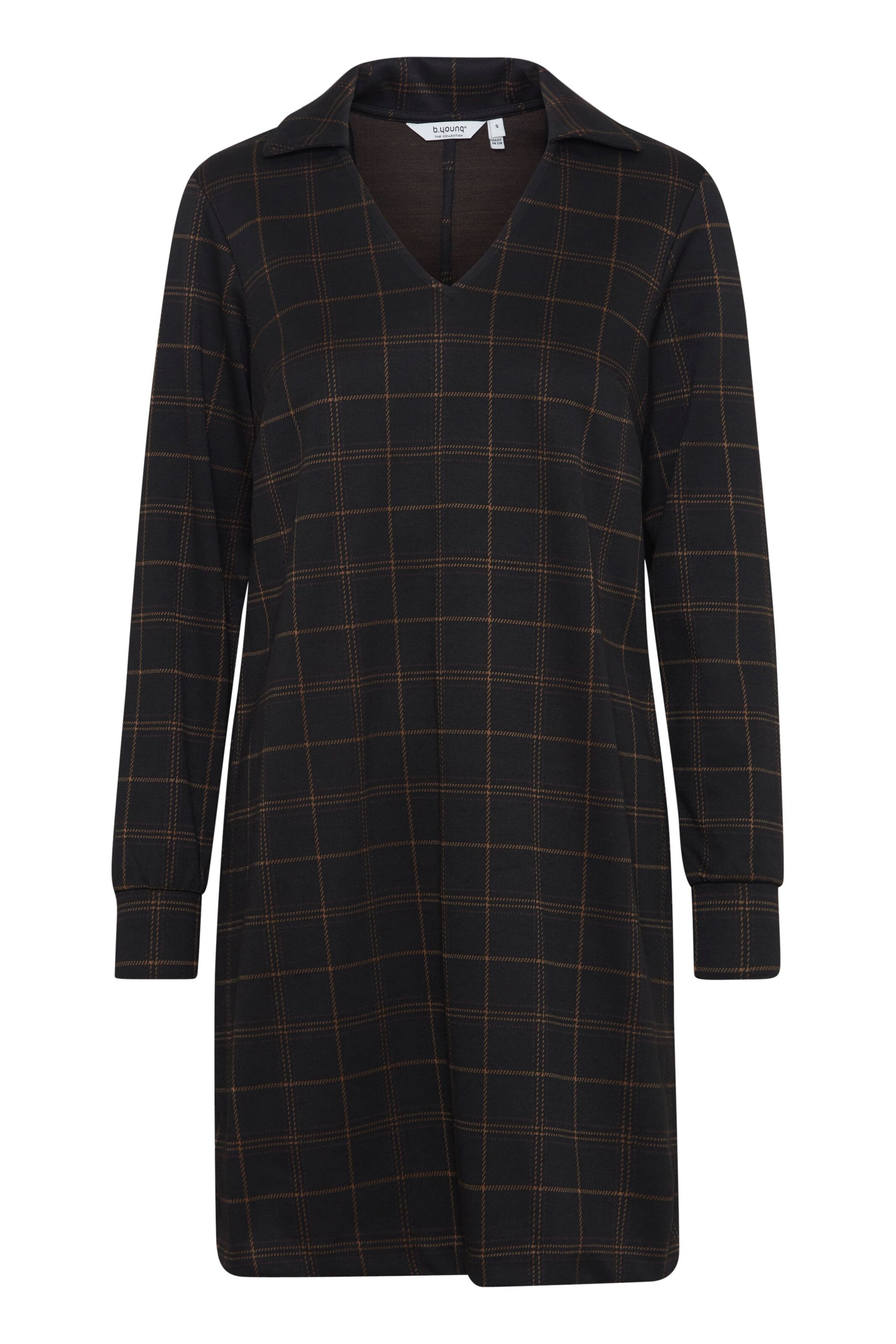 b.young Blusekjole 'Ravna' i sort: forside