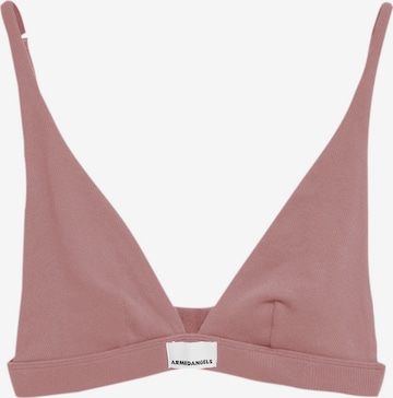ARMEDANGELS BH 'OSILAARI RIB' in Lila: Vorderseite