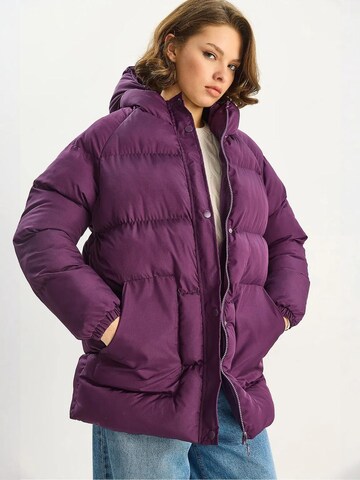Bianco Lucci Winterjacke in Lila