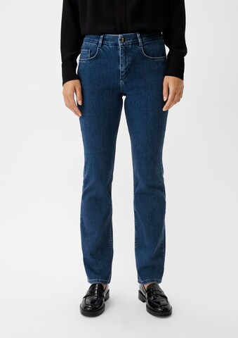 COMMA Regular Jeans in Blauw: voorkant