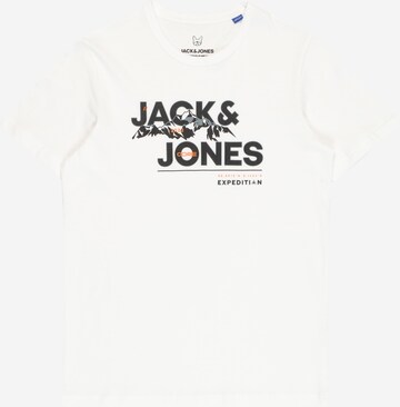 Jack & Jones Junior - Camiseta en blanco: frente