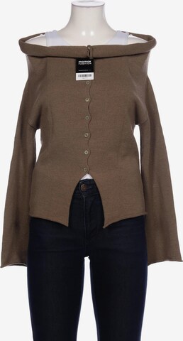crea Concept Sweater & Cardigan in M in Brown: front