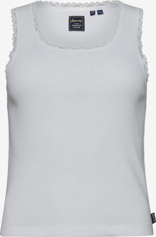 Superdry Top in Wit: voorkant