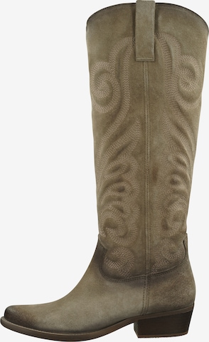 FELMINI Cowboy Boots in Grey
