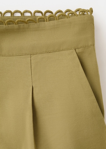 MANGO Regular Shorts 'Milana' in Grün