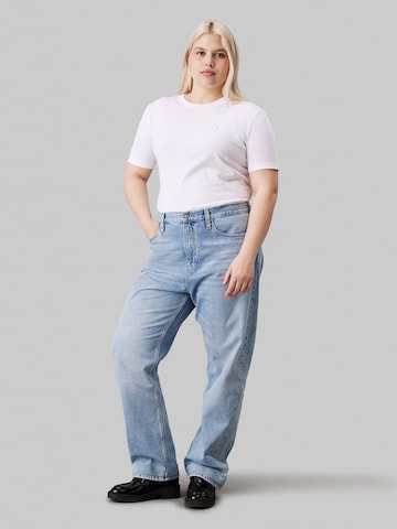 Calvin Klein Jeans Curve Regular Shirt in White