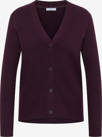 CECIL Strickjacke in Lila: Vorderseite