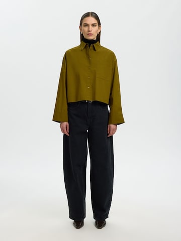 SELECTED Bluse 'SLFFastha' in Grün