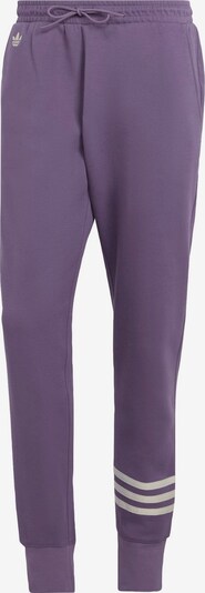 ADIDAS ORIGINALS Pantalon 'Adicolor Neuclassics' en crème / violet, Vue avec produit