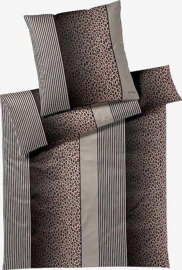 JOOP! Bettwäsche in 135x200cm in braun / taupe, Produktansicht