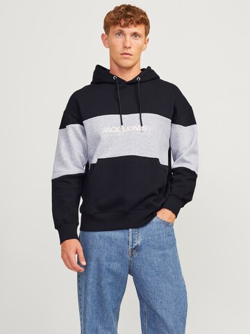 JACK & JONES - Sweatshirt 'Legacy' em preto: frente