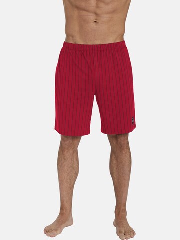 Pantalon de pyjama ' Baro ' Jan Vanderstorm en rouge : devant