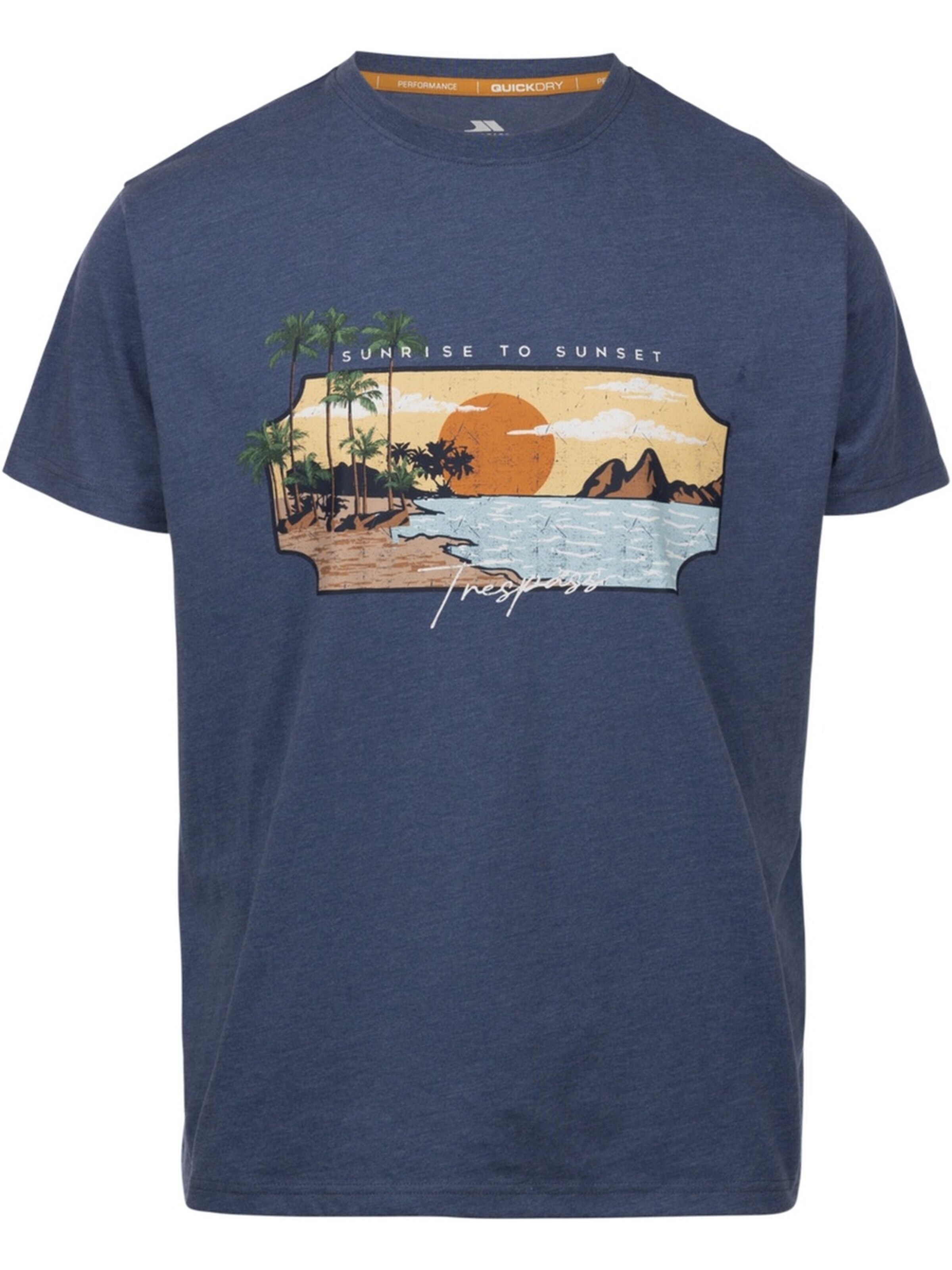 TRESPASS Shirt 'Pendla Casual' in Blue: front
