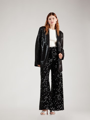 Wide Leg Pantalon Coast en noir