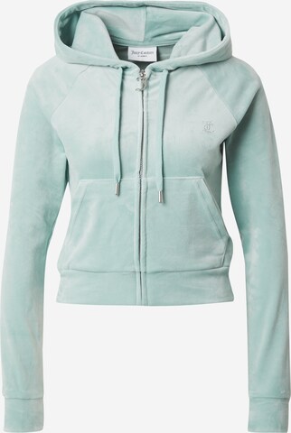 Juicy Couture Zip-Up Hoodie 'Madison' in Blue: front