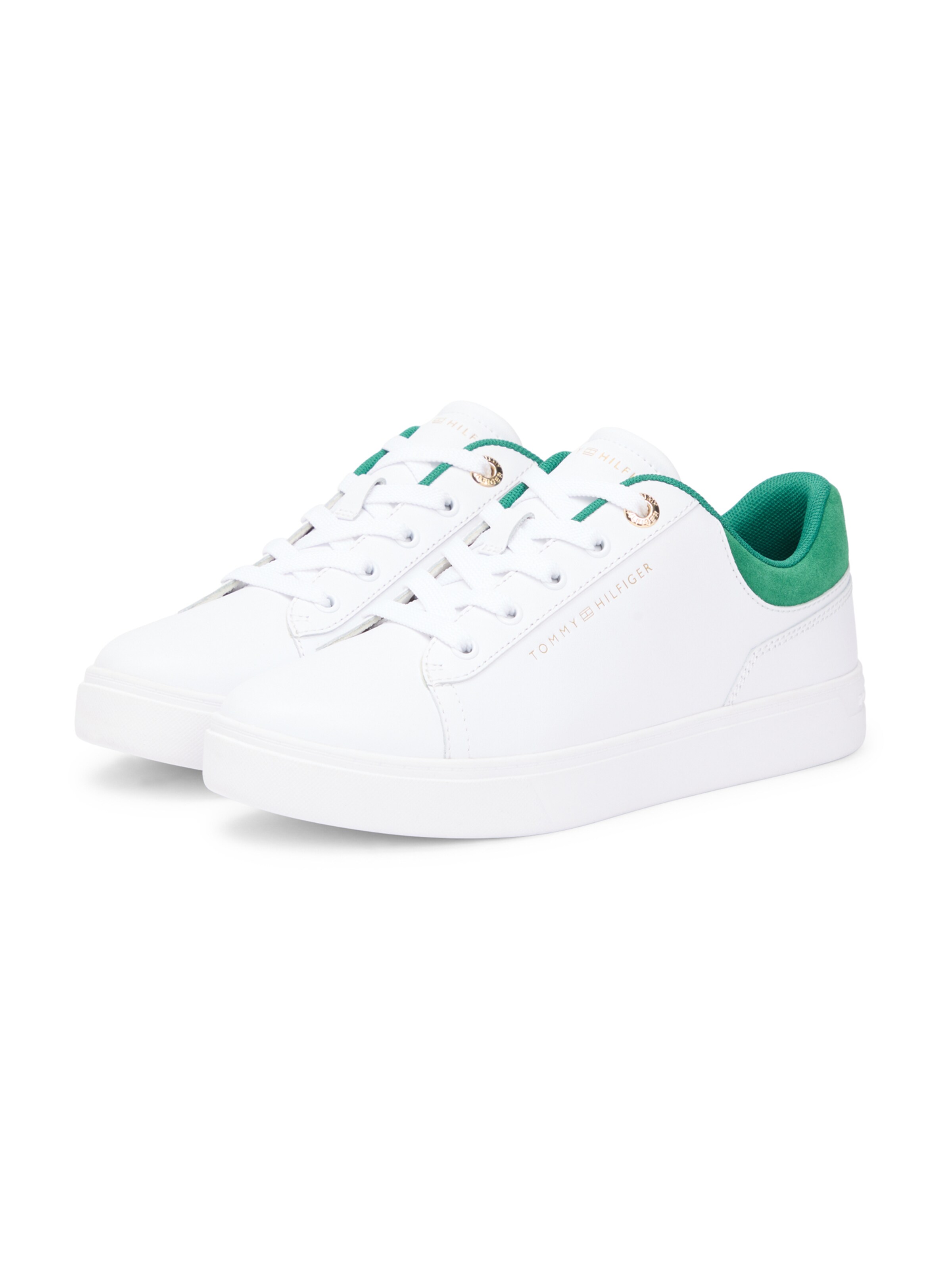 Sneaker low de la TOMMY HILFIGER pe alb